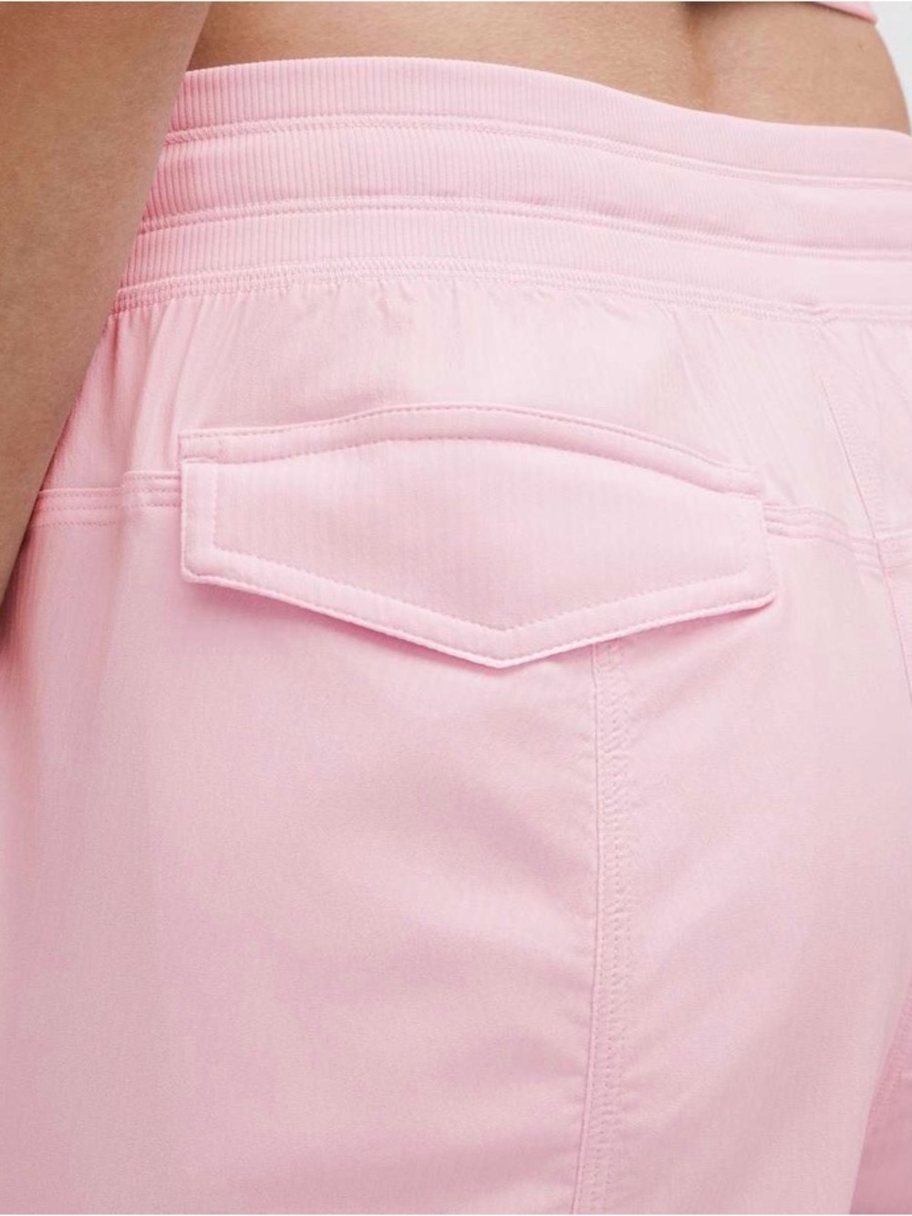 Lululemon sz M‎ Dance Studio Relaxed-Fit Mid-Rise Cargo Pant Pink Organza - Picture 11 of 14